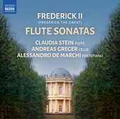 Album artwork for Frederick II (Frederick the Great): Flute Sonatas,