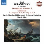 Album artwork for Wranitzky: Orchestral Works, Vol. 2