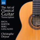 Album artwork for The Art of Classical Guitar Transcription