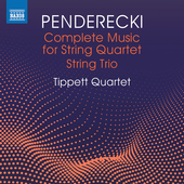 Album artwork for Penderecki: String Quartets Nos. 1-4 - Der unterbr