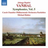 Album artwork for Vanhal: Symphonies, Vol. 5