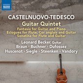 Album artwork for Castelnuovo-Tedesco: Guitar Quintet - Fantasia - E