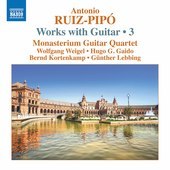 Album artwork for Ruiz-Pipó: Works with Guitar, Vol. 3