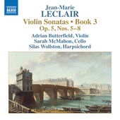 Album artwork for Leclair: Violin Sonatas, Op. 5, Nos. 5-8
