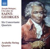 Album artwork for Saint-Georges: 6 Concertante Quartets