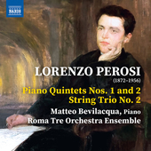 Album artwork for Perosi: Piano Quintets Nos. 1-2 - String Trio No. 