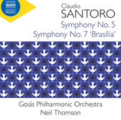 Album artwork for Santoro: Symphonies Nos. 5 & 7