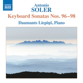 Album artwork for Soler: Keyboard Sonatas Nos. 96-98