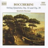 Album artwork for Boccherini: String Quartets, op. 32 & 39 (Borciani