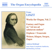 Album artwork for Organ Encyclopedia Liszt: Organ Works 2 / Rothkopf