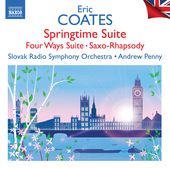 Album artwork for Coates: Springtime Suite - Four Ways Suite - Saxo-