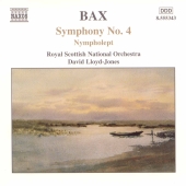 Album artwork for Bax: Symphony No. 4, Nympholept (Lloyd-Jones)