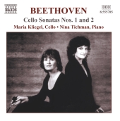 Album artwork for Beethoven: Cello Sonatas Nos. 1 & 2 (Kliegel)