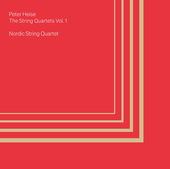 Album artwork for Heise: String Quartets, Vol. 1