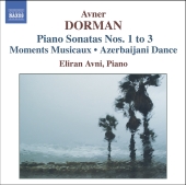 Album artwork for PIANO SONATAS NOS. 1 & 3 / MOMENTS MUSICAUX / AZER