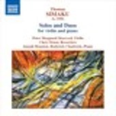 Album artwork for Simaku: Solos and Duos for Violin & Piano