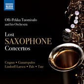 Album artwork for Lost Saxophone Concertos