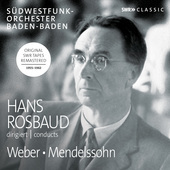 Album artwork for Weber & Mendelssohn: Orchestral Works