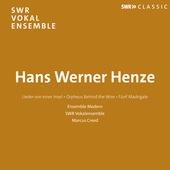 Album artwork for Henze: Lieder von einer Insel, Orpheus Behind the 