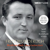 Album artwork for Music Before Bach / Wunderlich