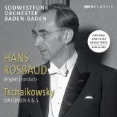 Album artwork for Tchaikovsky: Symphonies Nos. 4 & 5 / Rosbaud