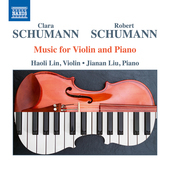 Album artwork for Clara & Robert Schumann: Music for Violin and Pian