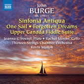 Album artwork for Burge: Sinfonia Antiqua - One Sail - Forgotten Dre