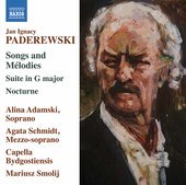 Album artwork for Paderewski: Songs and Mélodies - Suite in G Major
