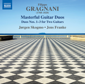 Album artwork for Gragnani: Masterful Guitar Duos - Duos Nos. 1-3 fo