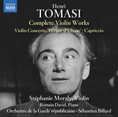 Album artwork for Tomasi: Complete Violin Works
