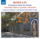 Album artwork for Bows Up! - Portuguese Music for Strings