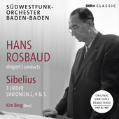 Album artwork for Sibelius: Symphonies Nos. 2, 4 & 5 - 3 Lieder