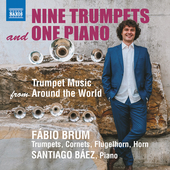Album artwork for 9 Trumpets & 1 Piano - Trumpet Music from around t