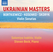 Album artwork for Ukrainian Masters: Violin Sonatas by Kosenko, Skor