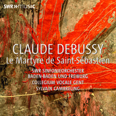 Album artwork for Debussy: Le martyre de St. Sébastien (with narrat
