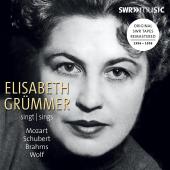 Album artwork for Elisabeth Grümmer Sings Mozart, Schubert, Brahms