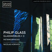 Album artwork for Glass: Glassworlds, Vol. 3 / Horvath