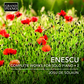 Album artwork for Enescu: Complete Works for Solo Piano, Vol. 2