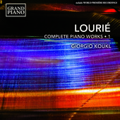 Album artwork for Louriè: Complete Piano Works, Vol. 1