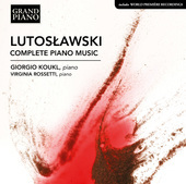 Album artwork for Lutoslawski: Complete Piano Music