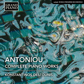 Album artwork for Antoniou: Complete Piano Works