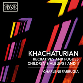 Album artwork for Khachaturian: Recitatives and Fugues - Children's 