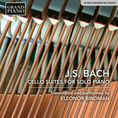 Album artwork for Bach: Cello Suites (transcribed for piano by Eleon