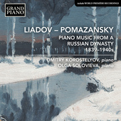 Album artwork for Liadov - Pomazansky: Piano Music from a Russian Dy