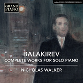 Album artwork for Balakirev: Complete Works for Solo Piano