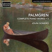 Album artwork for Palmgren: Complete Piano Works, Vol. 3