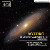 Album artwork for Bottiroli: Complete Piano Works, Vol. 2 - Nocturne