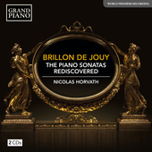 Album artwork for Brillon de Jouy: The Piano Sonatas Rediscovered