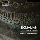 Album artwork for Ekmalian: Piano Works