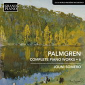 Album artwork for Palmgren: Complete Piano Works, Vol. 6